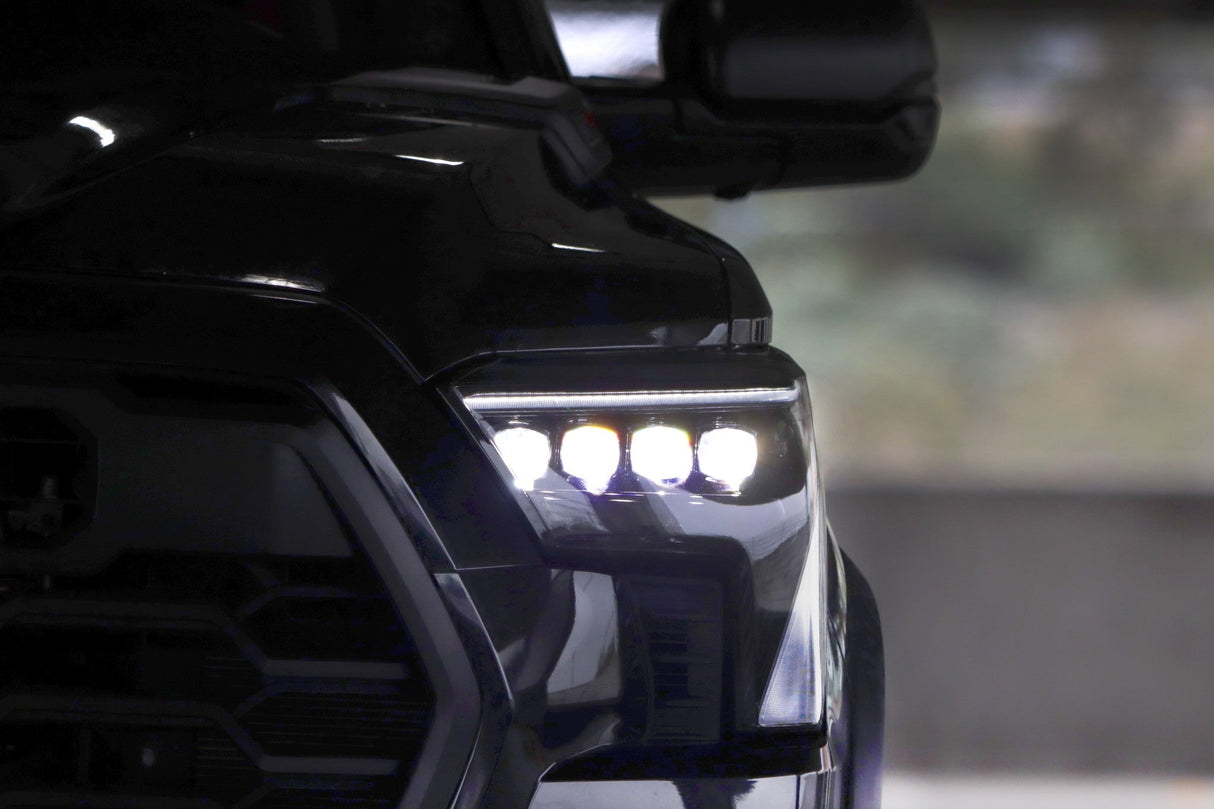 22-25 Toyota Tundra/Sequoia NOVA-Series LED Projector Headlights Alpha-Black