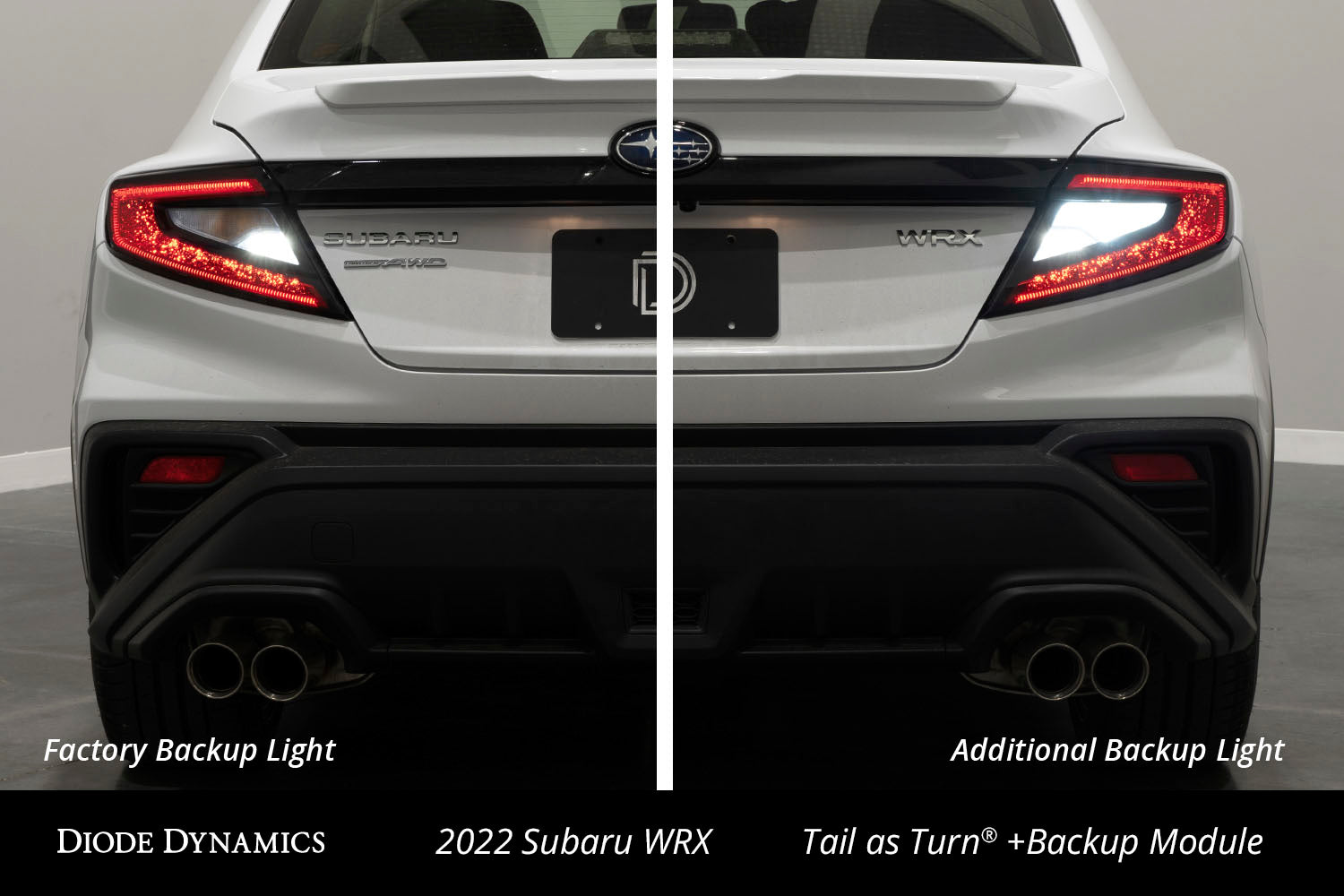 Tail as Turn® Kit w/ Backup for 2022-2025 Subaru WRX Stage 2
