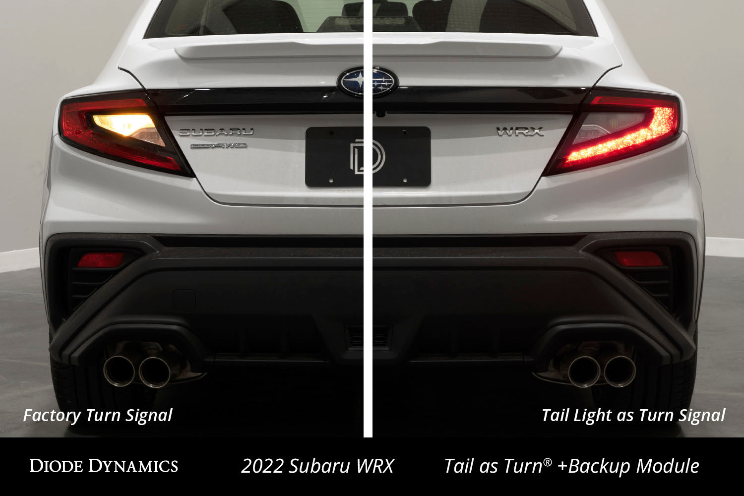 Tail as Turn® Kit w/ Backup for 2022-2025 Subaru WRX Stage 2