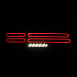 23-25 Nissan Z Quad-Loop Style NOVA-Series Prismatic LED Tail Lights Alpha-Black