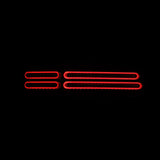 23-25 Nissan Z Quad-Loop Style NOVA-Series Prismatic LED Tail Lights Alpha-Black