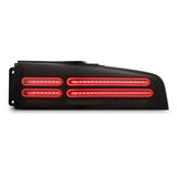 23-25 Nissan Z Quad-Loop Style NOVA-Series Prismatic LED Tail Lights Alpha-Black