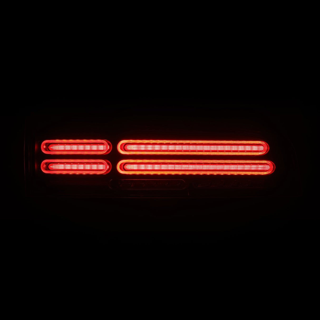 23-25 Nissan Z Quad-Loop Style NOVA-Series Prismatic LED Tail Lights Black