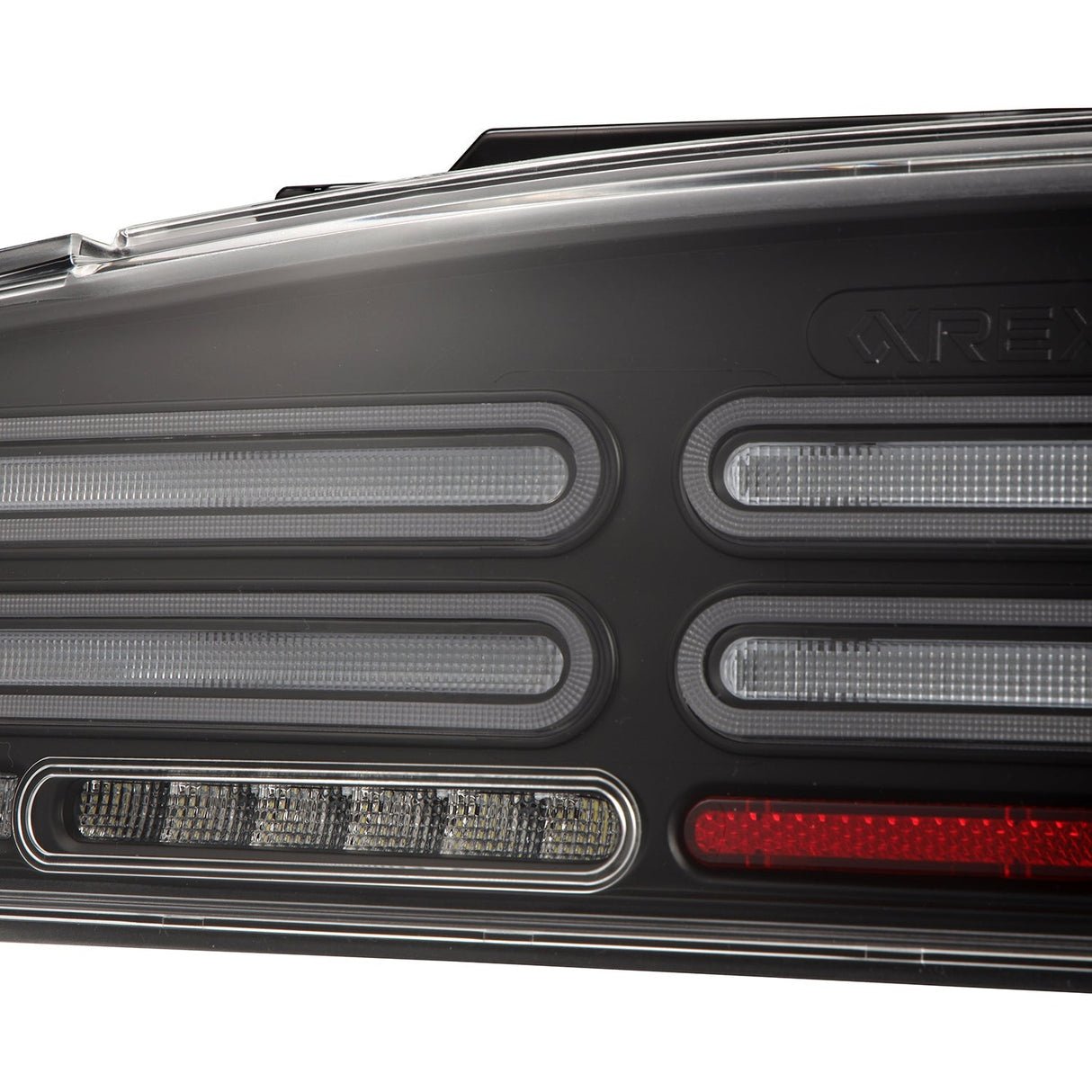 23-25 Nissan Z Quad-Loop Style NOVA-Series Prismatic LED Tail Lights Black