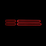 23-25 Nissan Z Quad-Loop Style NOVA-Series Prismatic LED Tail Lights Black