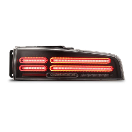 23-25 Nissan Z Quad-Loop Style NOVA-Series Prismatic LED Tail Lights Black