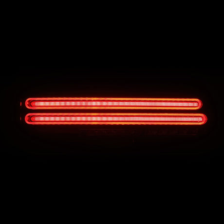 23-25 Nissan Z Twin-Loop Style NOVA-Series Prismatic LED Tail Lights Alpha-Black