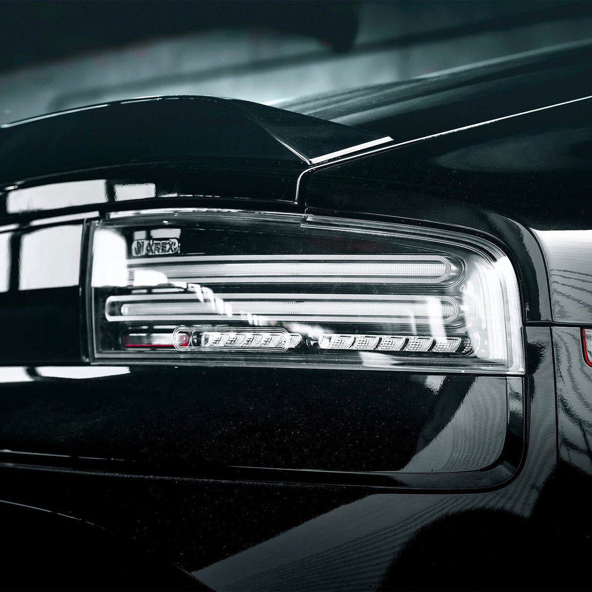 23-25 Nissan Z Twin-Loop Style NOVA-Series Prismatic LED Tail Lights Black