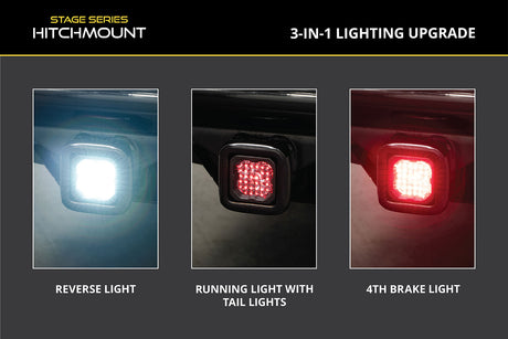 HitchMount LED Pod Reverse Kit for 2023-2026 GMC Canyon
