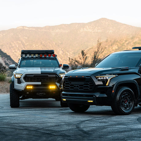 24-25 Toyota Tacoma / 22-25 Tundra/Sequoia / 25 4Runner DoubleTap Dual Color LED Projector Fog Lights