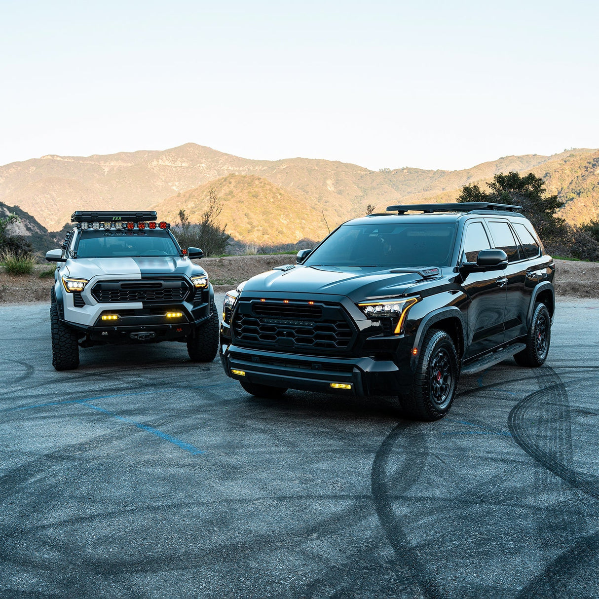 Phares antibrouillard à LED bicolores DoubleTap pour Toyota Tacoma 24-25 / Tundra/Sequoia 22-25 / 4Runner 25