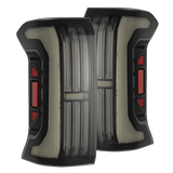 24-25 Toyota Tacoma NOVA-Series Prismatic LED Tail Lights Alpha-Black
