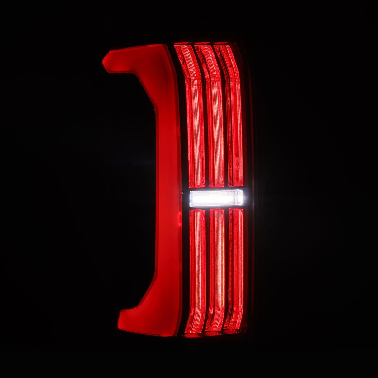 24-25 Toyota Tacoma NOVA-Series Prismatic LED Tail Lights Alpha-Black