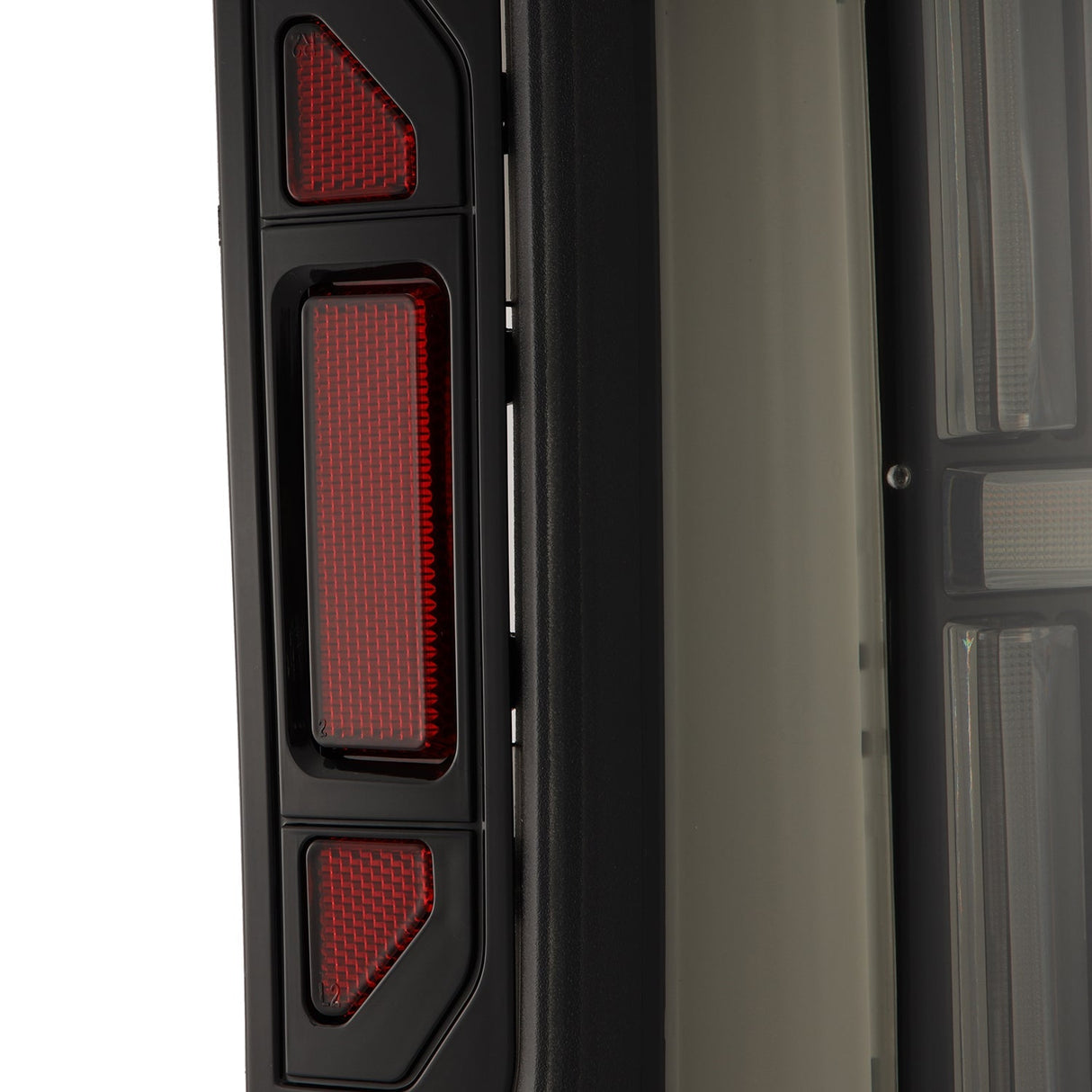 24-25 Toyota Tacoma NOVA-Series Prismatic LED Tail Lights Alpha-Black