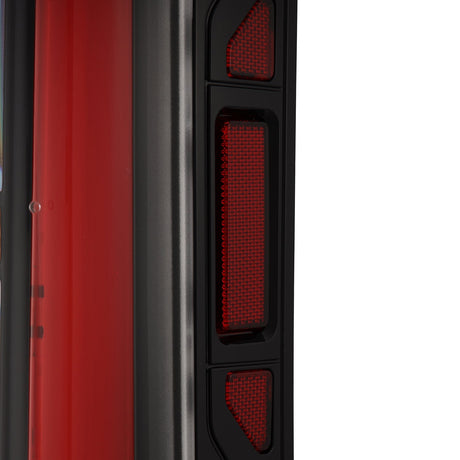 24-25 Toyota Tacoma NOVA-Series Prismatic LED Tail Lights Black-Red