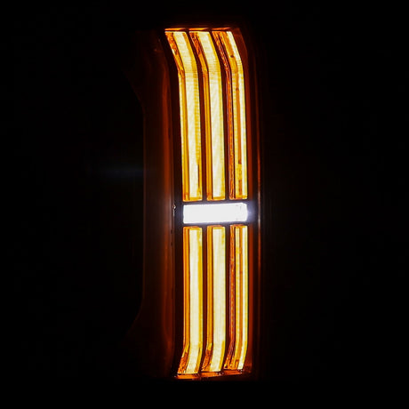 24-25 Toyota Tacoma NOVA-Series Prismatic LED Tail Lights Black-Red