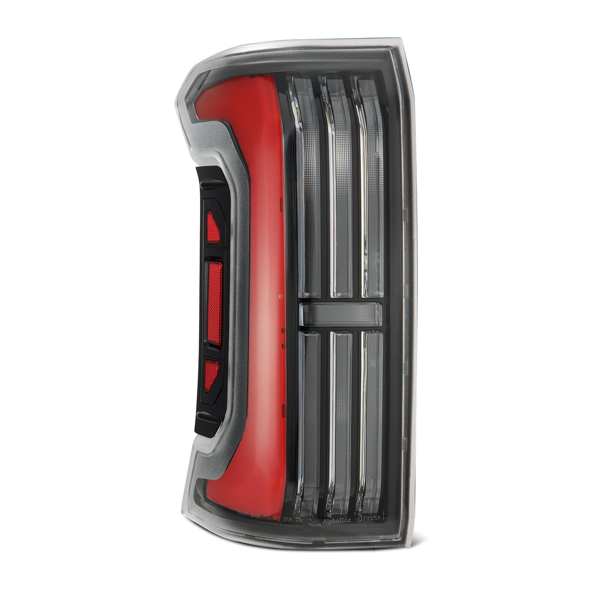 24-25 Toyota Tacoma NOVA-Series Prismatic LED Tail Lights Black-Red