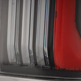 24-25 Toyota Tacoma NOVA-Series Prismatic LED Tail Lights Black-Red