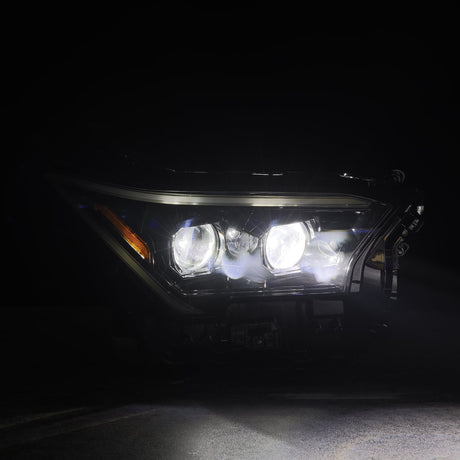 Phares projecteurs à LED Alpha-Black pour Toyota Tacoma série LUXX 2024-2025