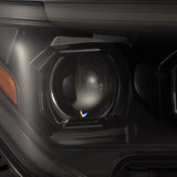 Phares projecteurs à LED Alpha-Black pour Toyota Tacoma série LUXX 2024-2025