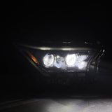 Phares projecteurs à LED Alpha-Black pour Toyota Tacoma série LUXX 2024-2025