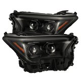 Phares projecteurs à LED Alpha-Black pour Toyota Tacoma série LUXX 2024-2025