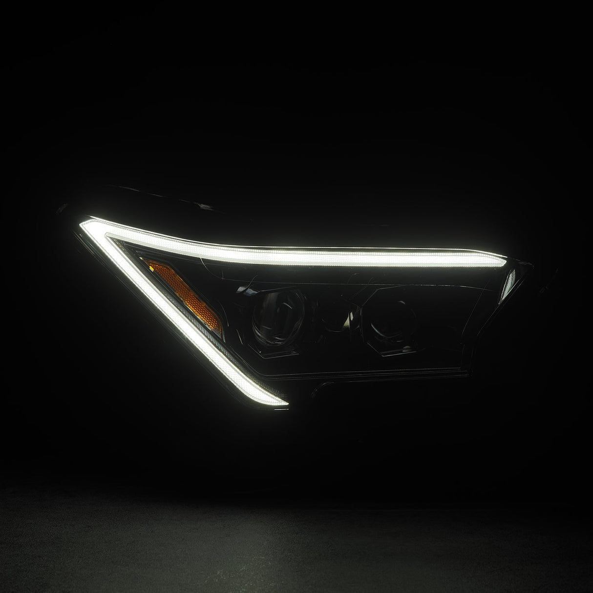 Phares projecteurs à LED Alpha-Black pour Toyota Tacoma série LUXX 2024-2025