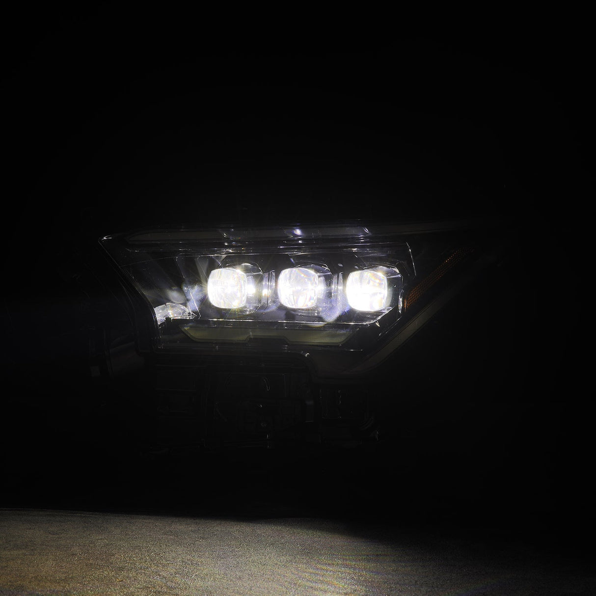 24-25 Toyota Tacoma NOVA-Series LED Projector Headlights Alpha-Black