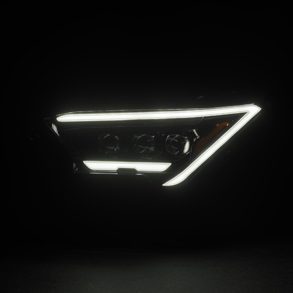 24-25 Toyota Tacoma NOVA-Series LED Projector Headlights Alpha-Black