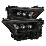 24-25 Toyota Tacoma NOVA-Series LED Projector Headlights Alpha-Black