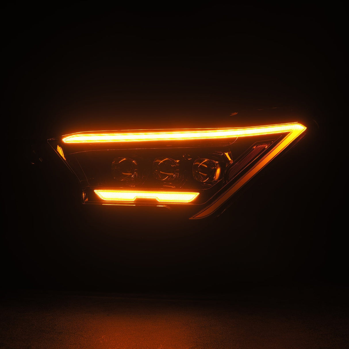 24-25 Toyota Tacoma NOVA-Series LED Projector Headlights Alpha-Black