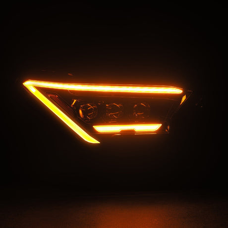 Phares projecteurs à LED noirs pour Toyota Tacoma série NOVA 2024-2025
