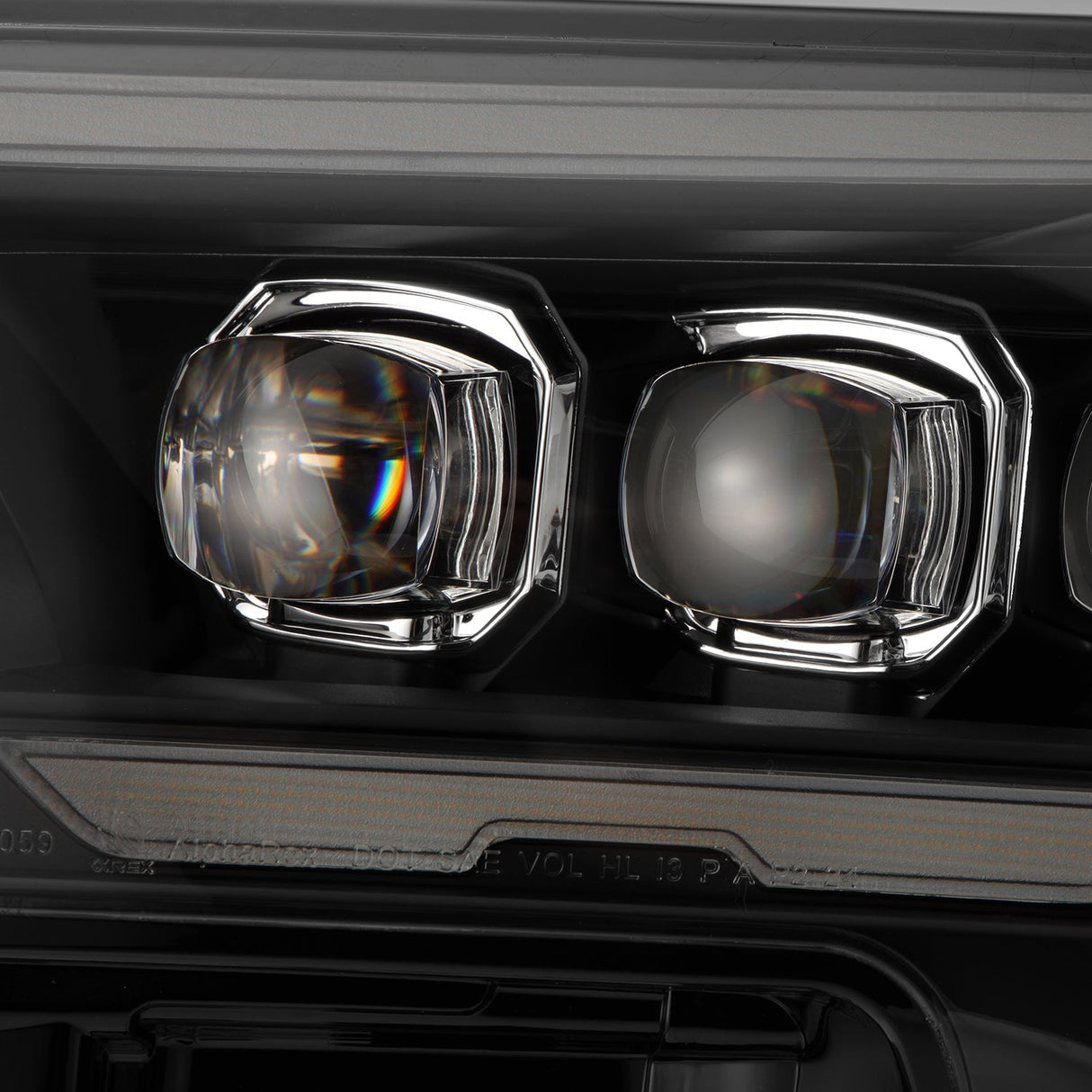 24-25 Toyota Tacoma NOVA-Series LED Projector Headlights Black
