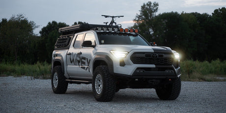 Phares projecteurs à LED noirs pour Toyota Tacoma série NOVA 2024-2025