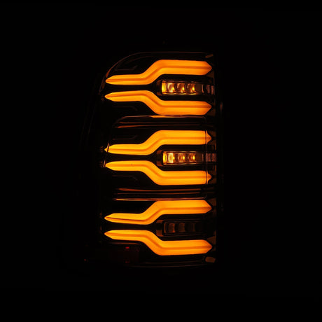 25 Ram 1500 LUXX-Series LED Tail Lights Alpha-Black