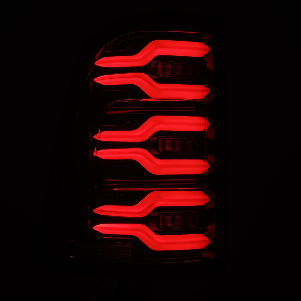 25 Ram 1500 LUXX-Series LED Tail Lights Alpha-Black