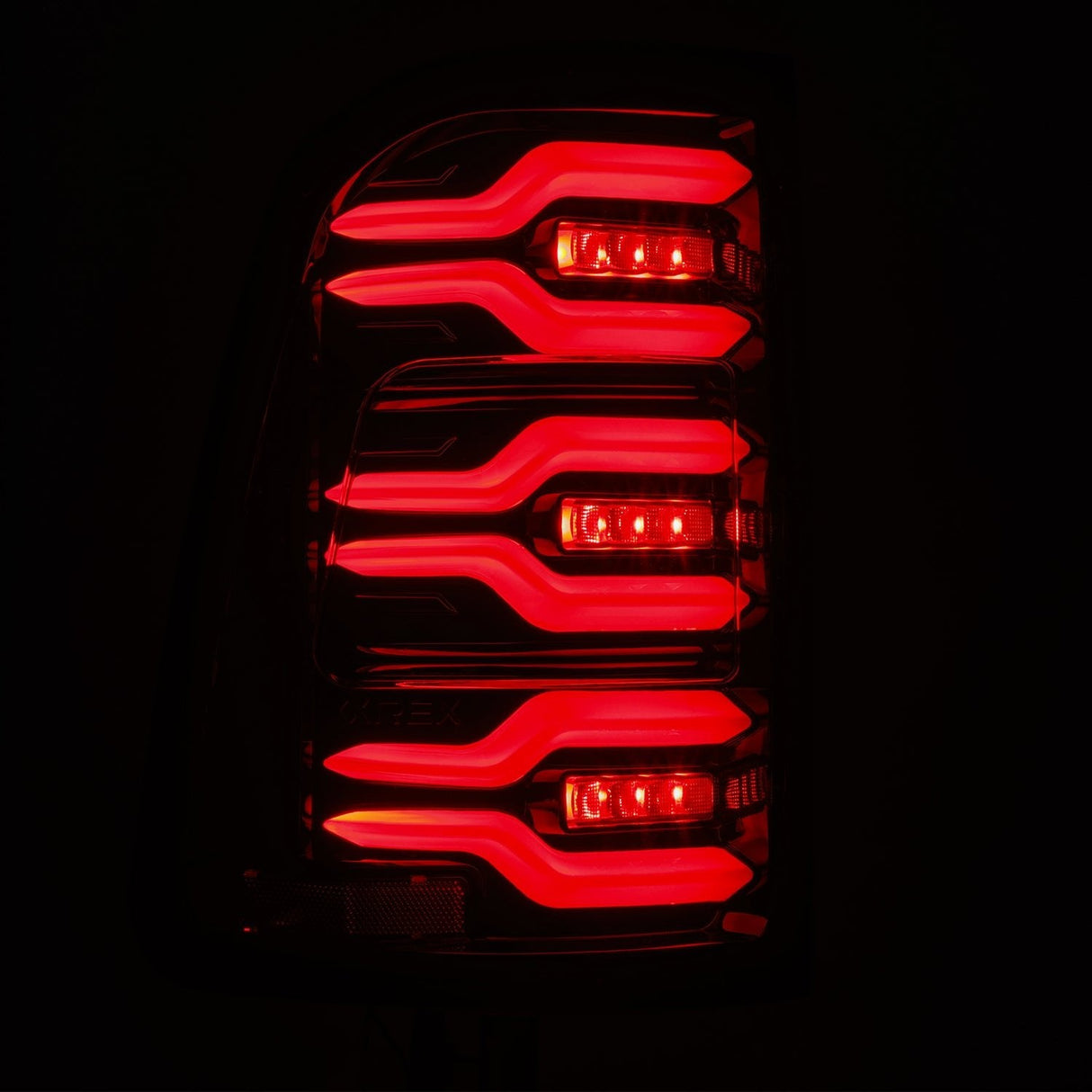 25 Ram 1500 LUXX-Series LED Tail Lights Alpha-Black