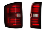 Chevrolet Silverado 1500 (14-18) XB LED Tail Lights (Red)