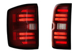 Chevrolet Silverado 1500 (14-18) XB LED Tail Lights (Red)