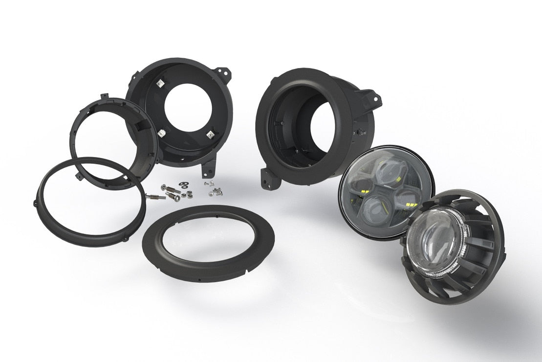 Jeep Wrangler Jl / Gladiator JT Led Headlight Adapters