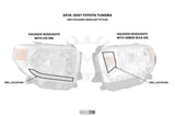 Faisceau de conversion pour phares halogènes Tundra avec feux de jour à LED (conversion en phares à LED d'origine) (SIPLE)