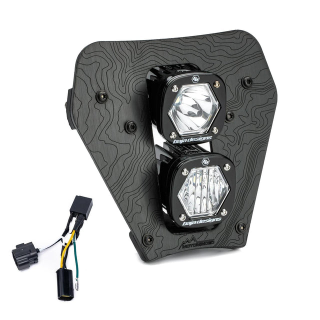 KTM Dual S1 "Gemini" (D/C) LED Headlight Kit w/ Hi-Low Harness - 2024-2026 KTM EXC-F
