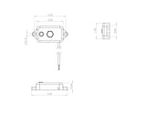 LED Dome Light with Switch - Universal