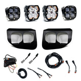 Squadron 2.0 Sport/Squadron SAE Dual Fog Pocket Light Kit - Ford 2020-22 F-250/350 Super Duty