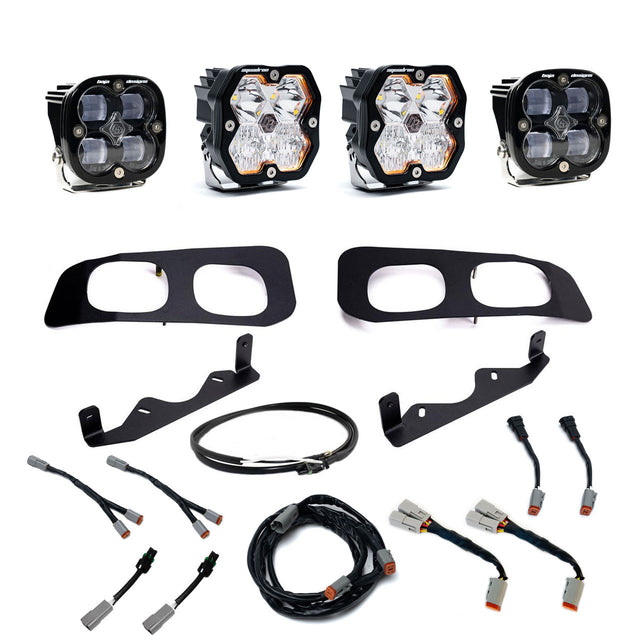 Kit de feux de brouillard doubles Squadron 2.0 Sport/Squadron SAE - Ford F-250/350 Super Duty 2023-2026