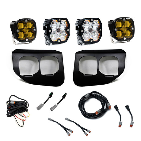 Squadron 2.0 Pro/Squadron SAE Dual Fog Pocket Light Kit - Ford 2020-22 F-250/350 Super Duty