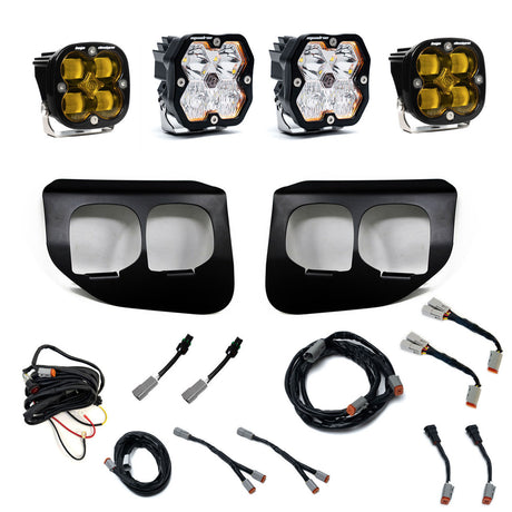 Squadron 2.0 Sport/Squadron SAE Dual Fog Pocket Light Kit - Ford 2020-22 F-250/350 Super Duty