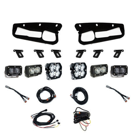 Squadron 2.0 Pro/S2 Pro/S2 SAE "Pro" Fog Pocket Light Kit - Ford 2021-26 Bronco; 2022-24 Bronco Raptor; Note: w/ Steel Bumper