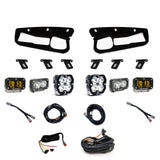 Squadron 2.0 Sport/S2 Sport/S2 SAE "Sportman" Fog Pocket Light Kit - Ford 2021-26 Bronco; 2022-24 Bronco Raptor; Note: w/ Steel Bumper