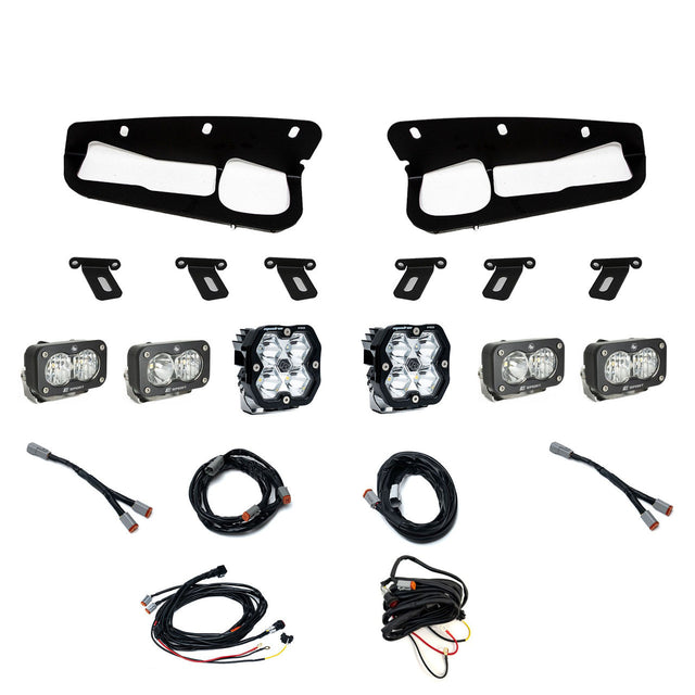 Squadron 2.0 Pro/Dual S2 Sport Fog Pocket Light Kit - Ford 2021-26 Bronco; 2022-24 Bronco Raptor; Note: w/ Steel Bumper